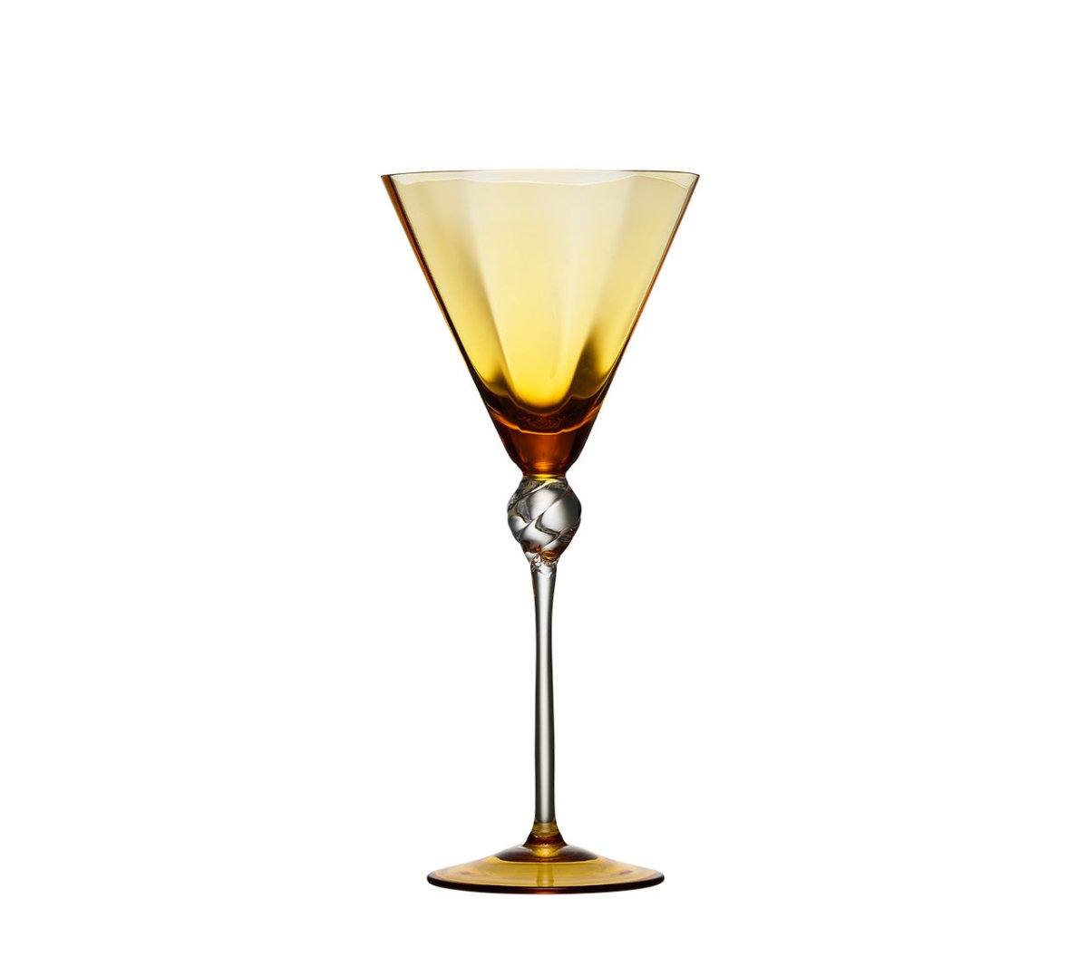 Daphne Wine Glass in Amber by Kim Seybert