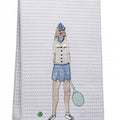 Tennis Lady Guest Towel by Jacaranda Living