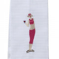 Wine Workout Guest Towel by Jacaranda Living