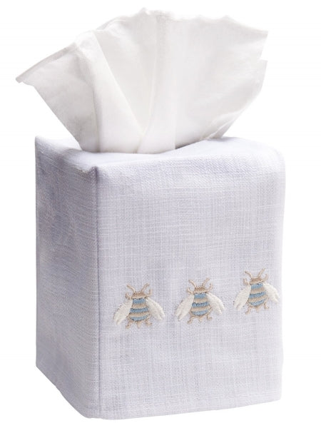 Three Napoleon Bees Tissue Box Cover by Jacaranda Living