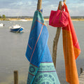 Holi Cotton Beach Towels by Le Jacquard Francais