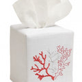 Coral Tissue Box Cover by Jacaranda Living