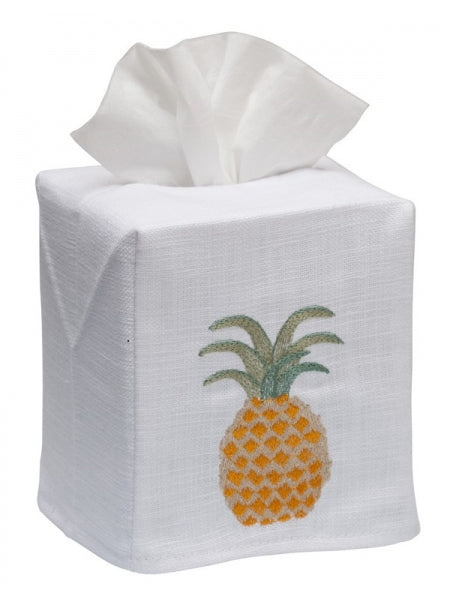 Pineapple Tissue Box Cover by Jacaranda Living