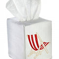 Deck Chair Tissue Box Cover by Jacaranda Living