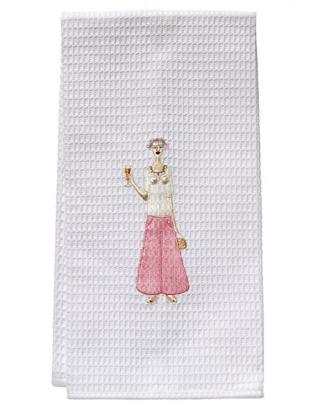 Champagne Lady Guest Towel by Jacaranda Living
