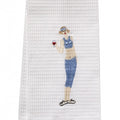Wine Workout Guest Towel by Jacaranda Living