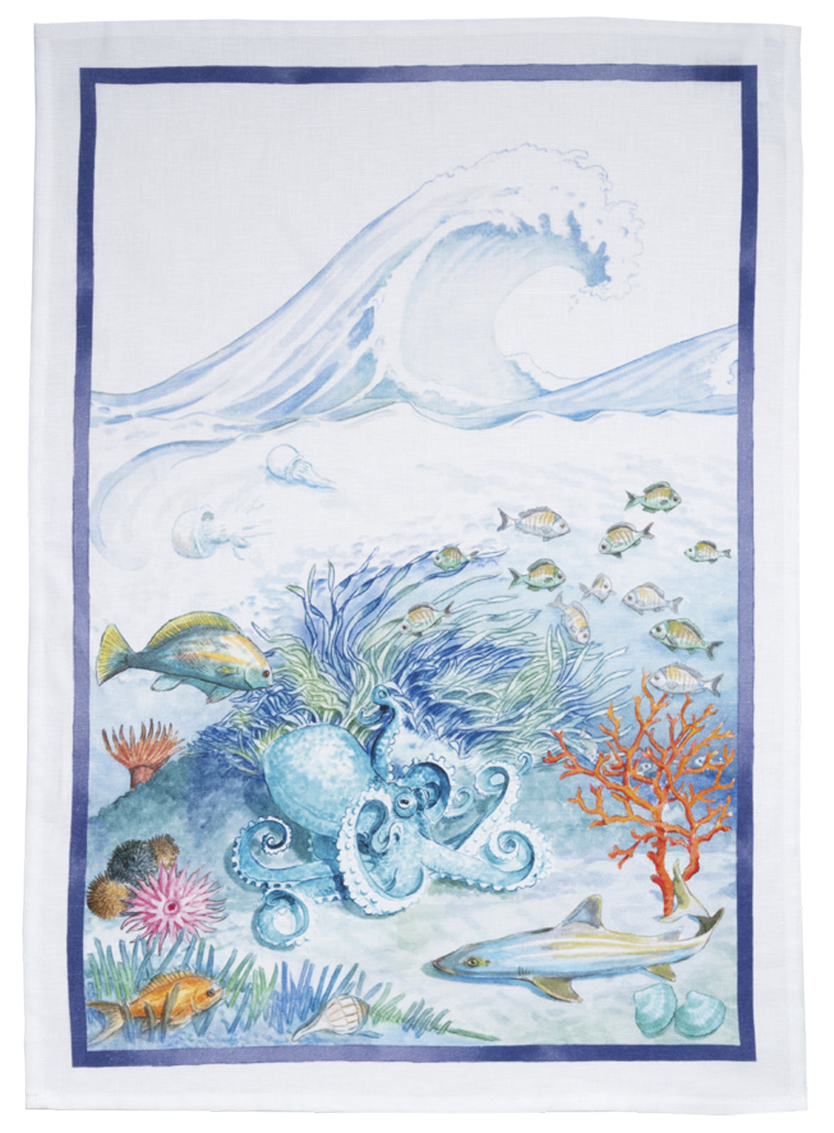 Isuela Tea Towel by Tessitura Toscana Telerie