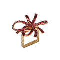 Jeweled Bow Napkin Ring in Red by Kim Seybert