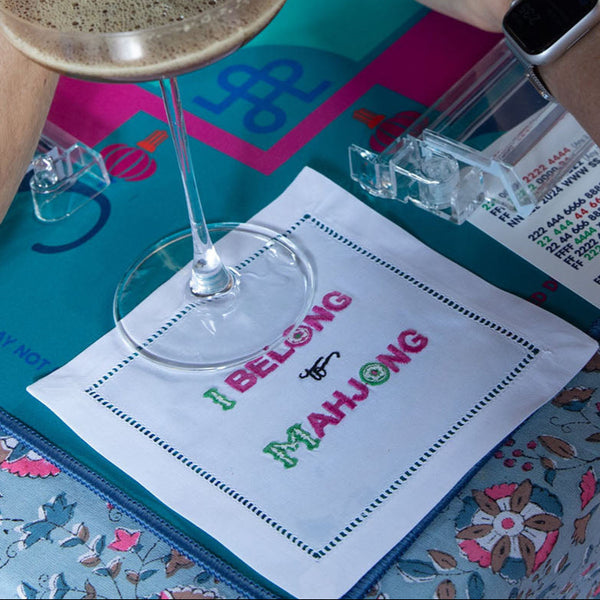 I Belong to Mahjong Cocktail Napkins