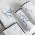Nautilus Bath Towels by Yves Delorme