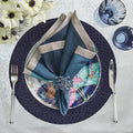 Palisade Placemat in Navy by Kim Seybert