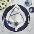 Palisade Placemat in Navy by Kim Seybert