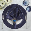 Palisade Placemat in Navy by Kim Seybert