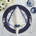 Palisade Placemat in Navy by Kim Seybert