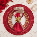 Palisade Placemat in Red by Kim Seybert