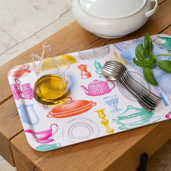 A Table Wood Tray