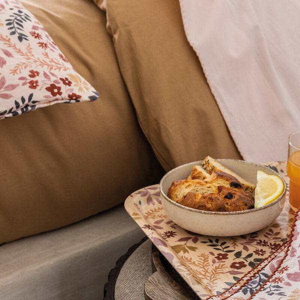 Campagne Pink Wood Tray