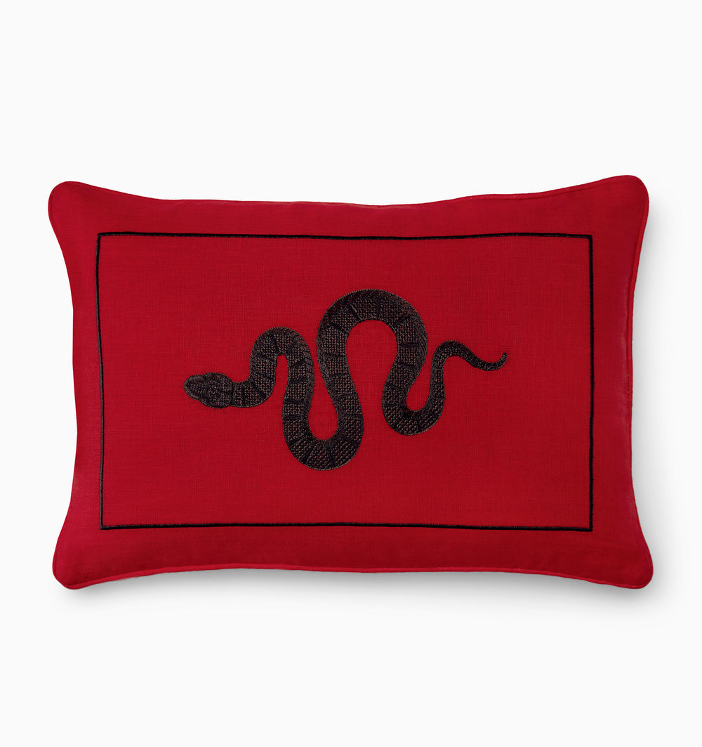 Year of the Snake Decorative Pillow by SFERRA
