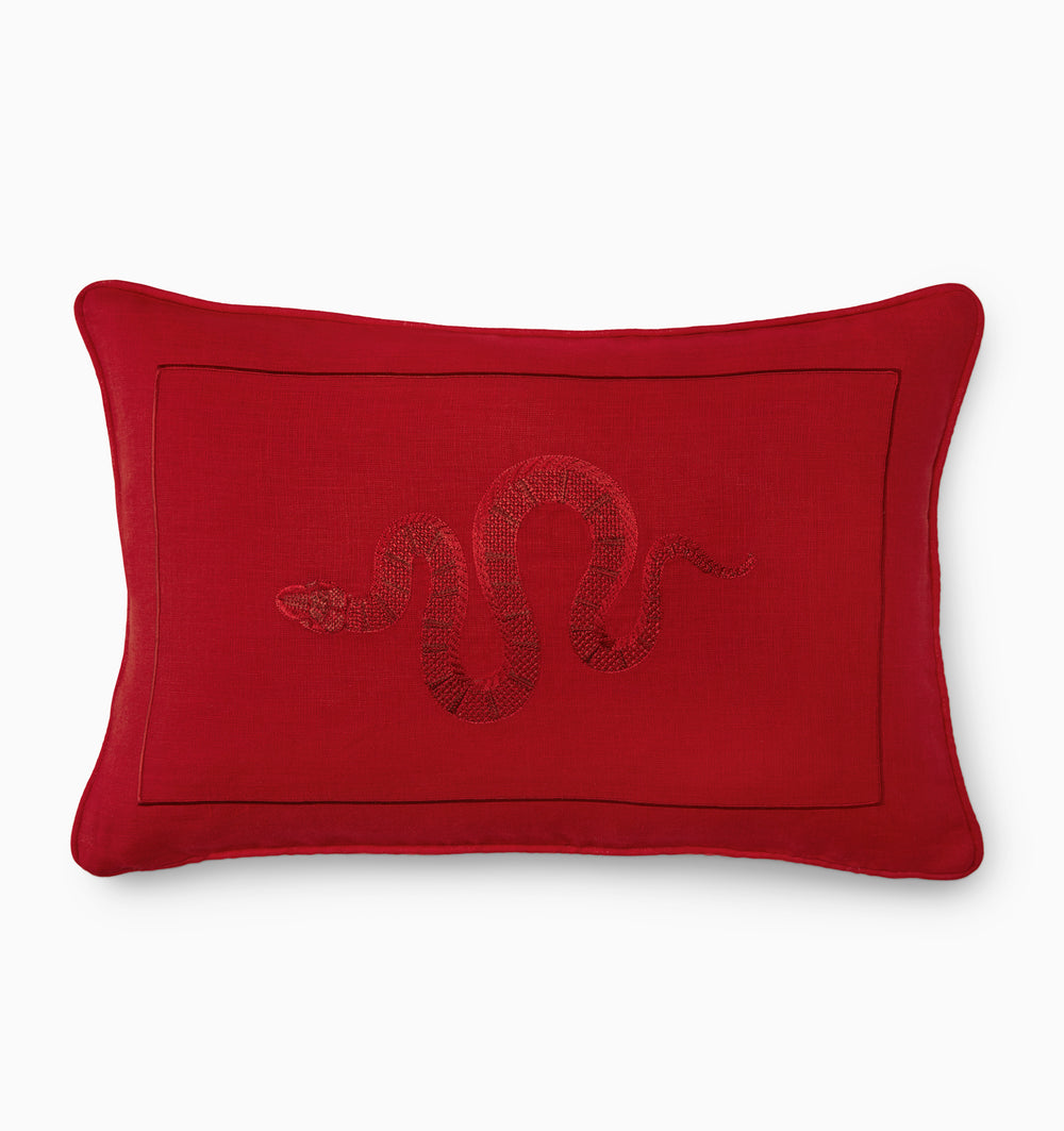 Year of the Snake Decorative Pillow by SFERRA