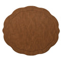 Tailored Placemat in Brown by Kim Seybert