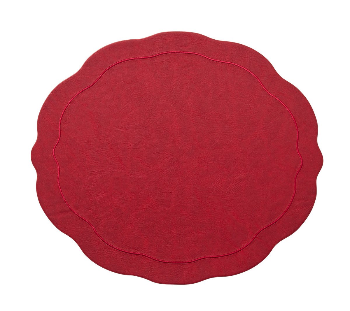 Tailored Placemat in Ruby by Kim Seybert