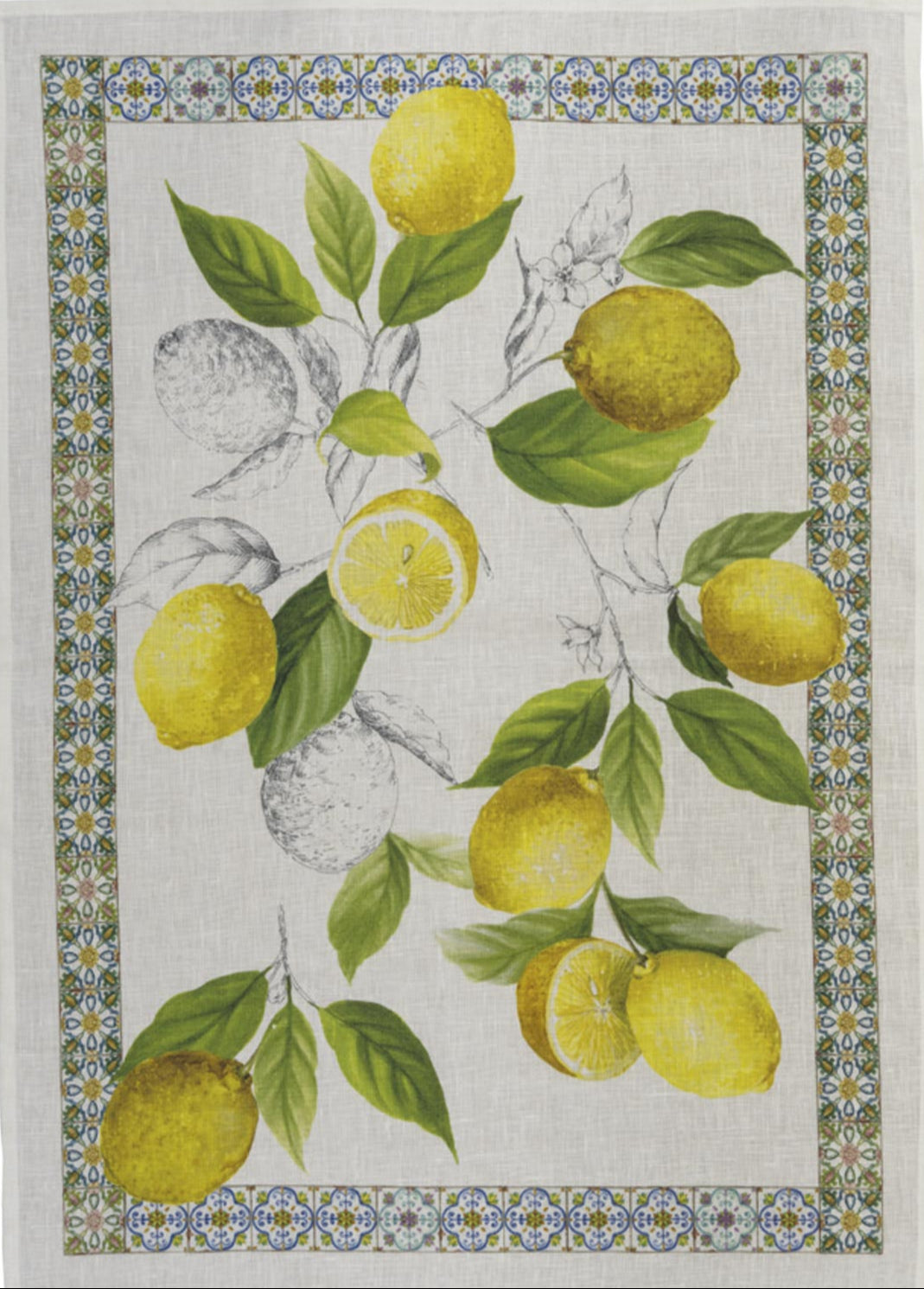 Cetara Tea Towels by Tessitura Toscana Telerie