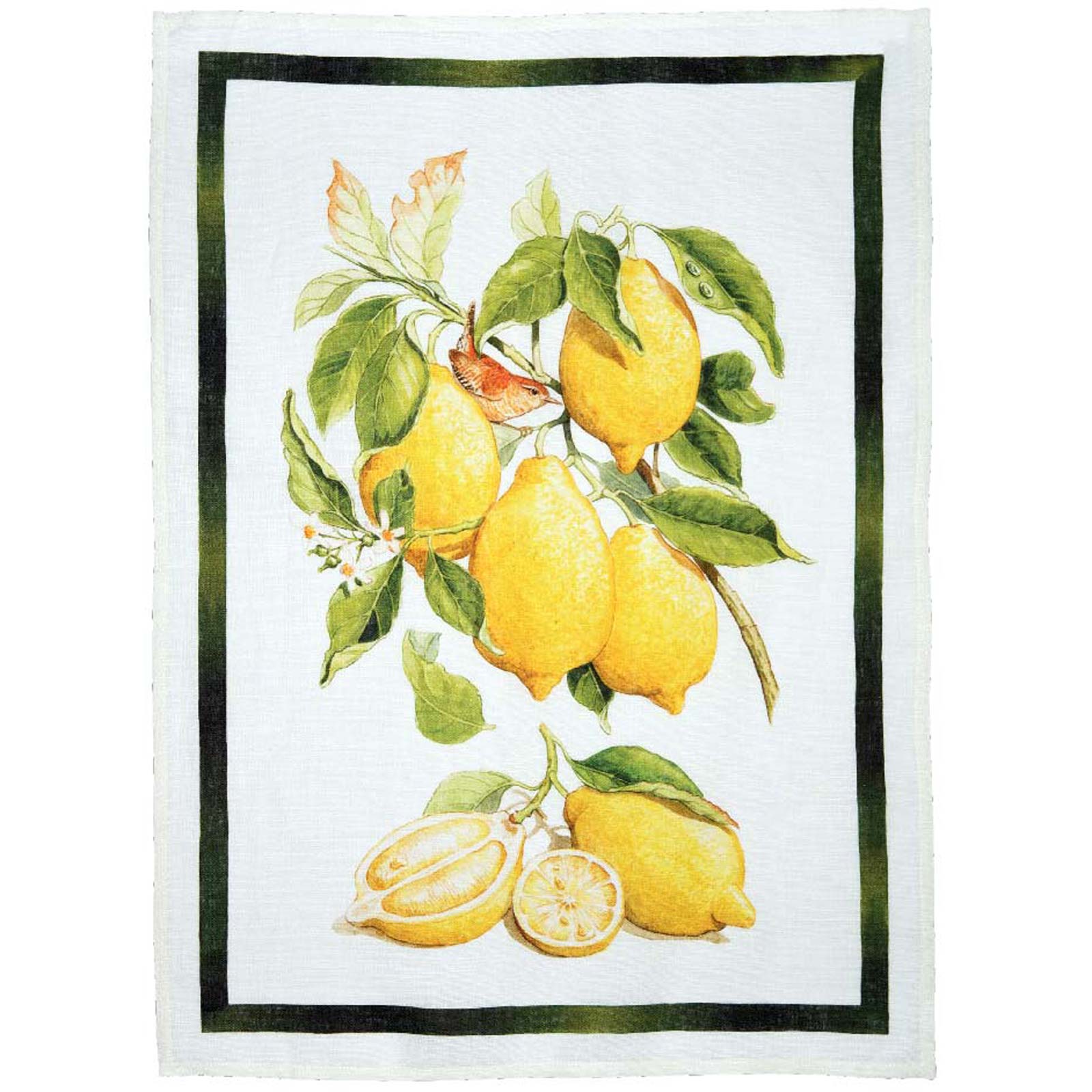 Limoncello Tea Towel by Tessitura Toscana Telerie