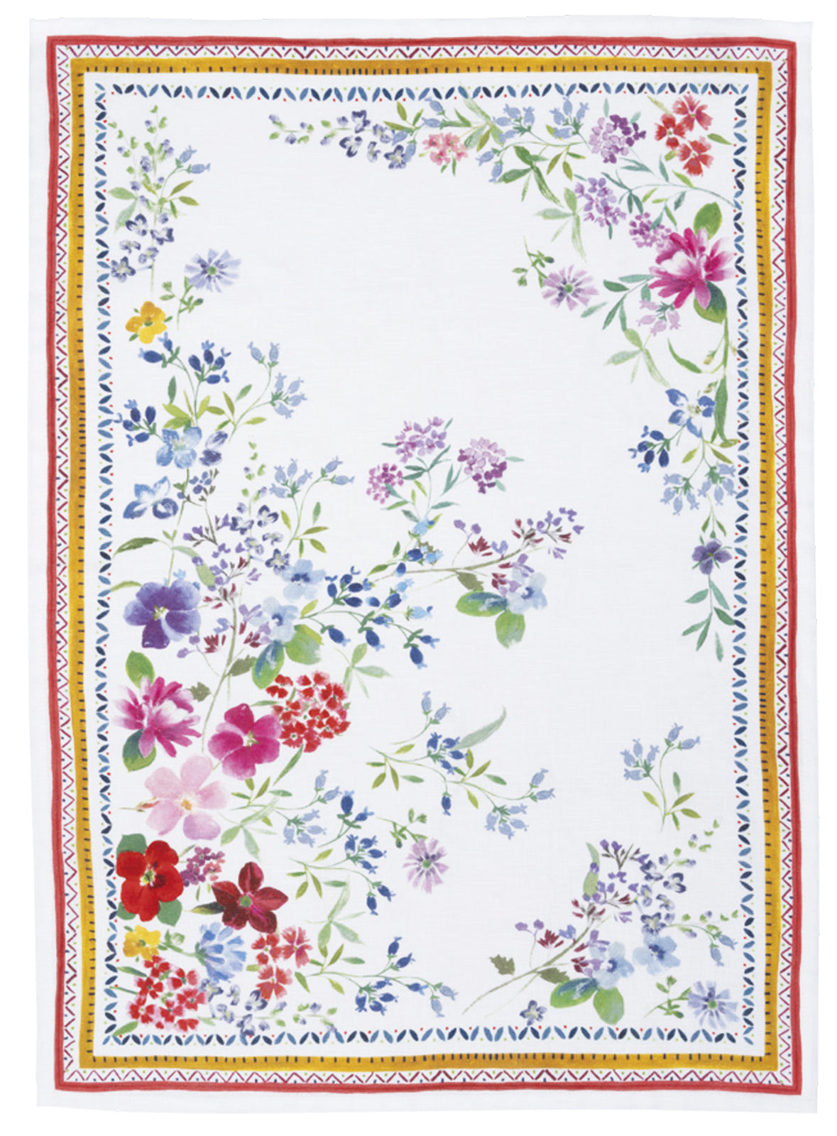 Primula Tea Towel by Tessitura Toscana Telerie