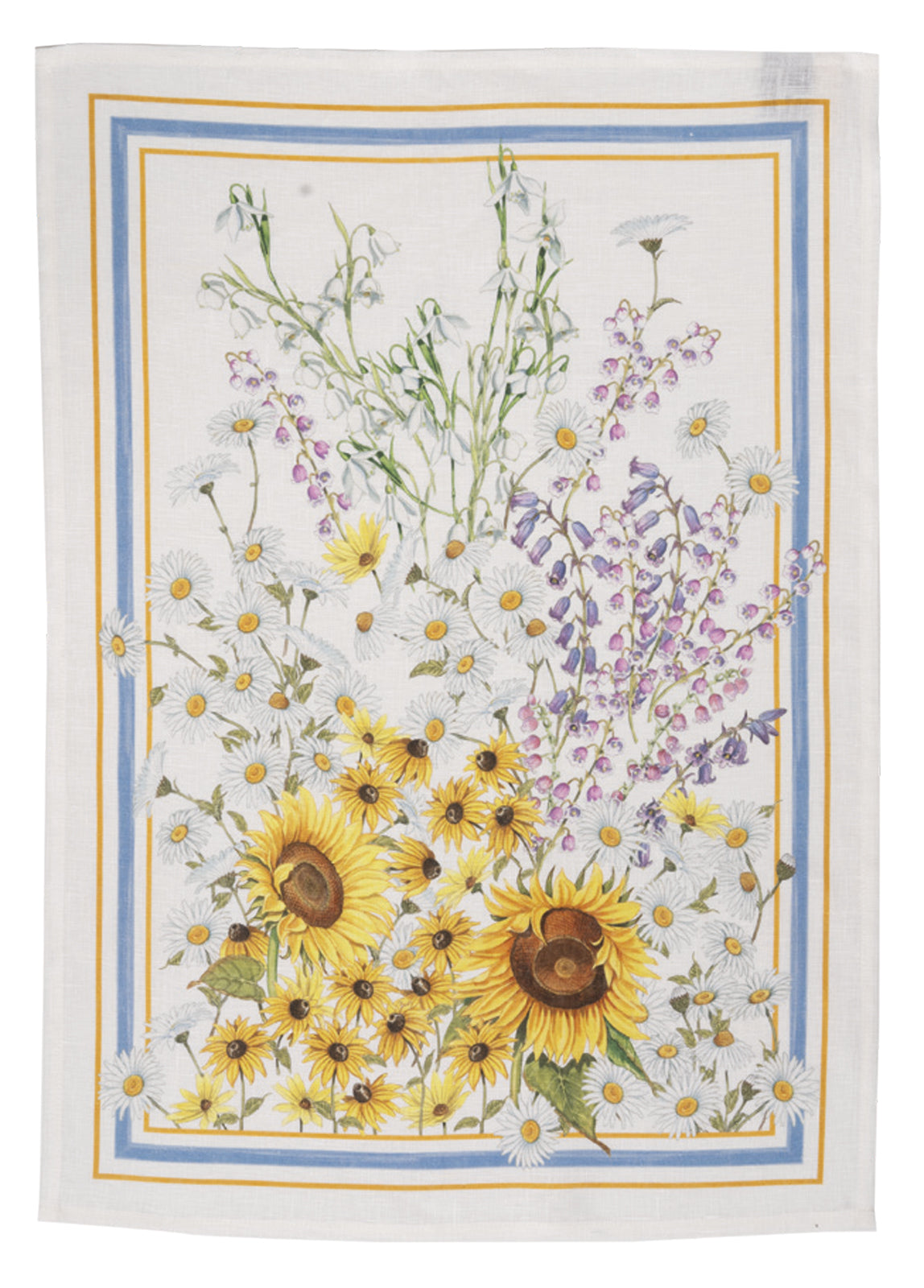 Sungarden Tea Towel by Tessitura Toscana Telerie