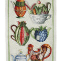 Teabreak Tea Towel by Tessitura Toscana Telerie