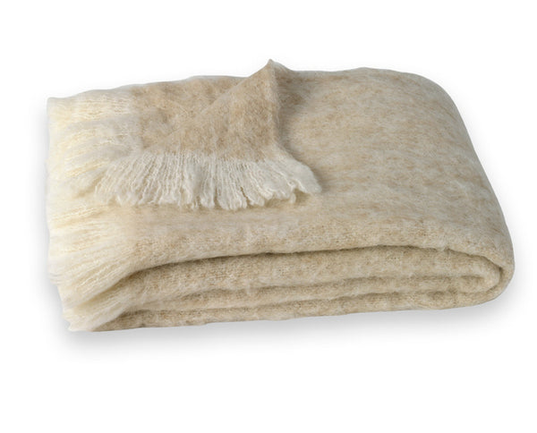 Brushed Alpaca Throw by Lands Downunder