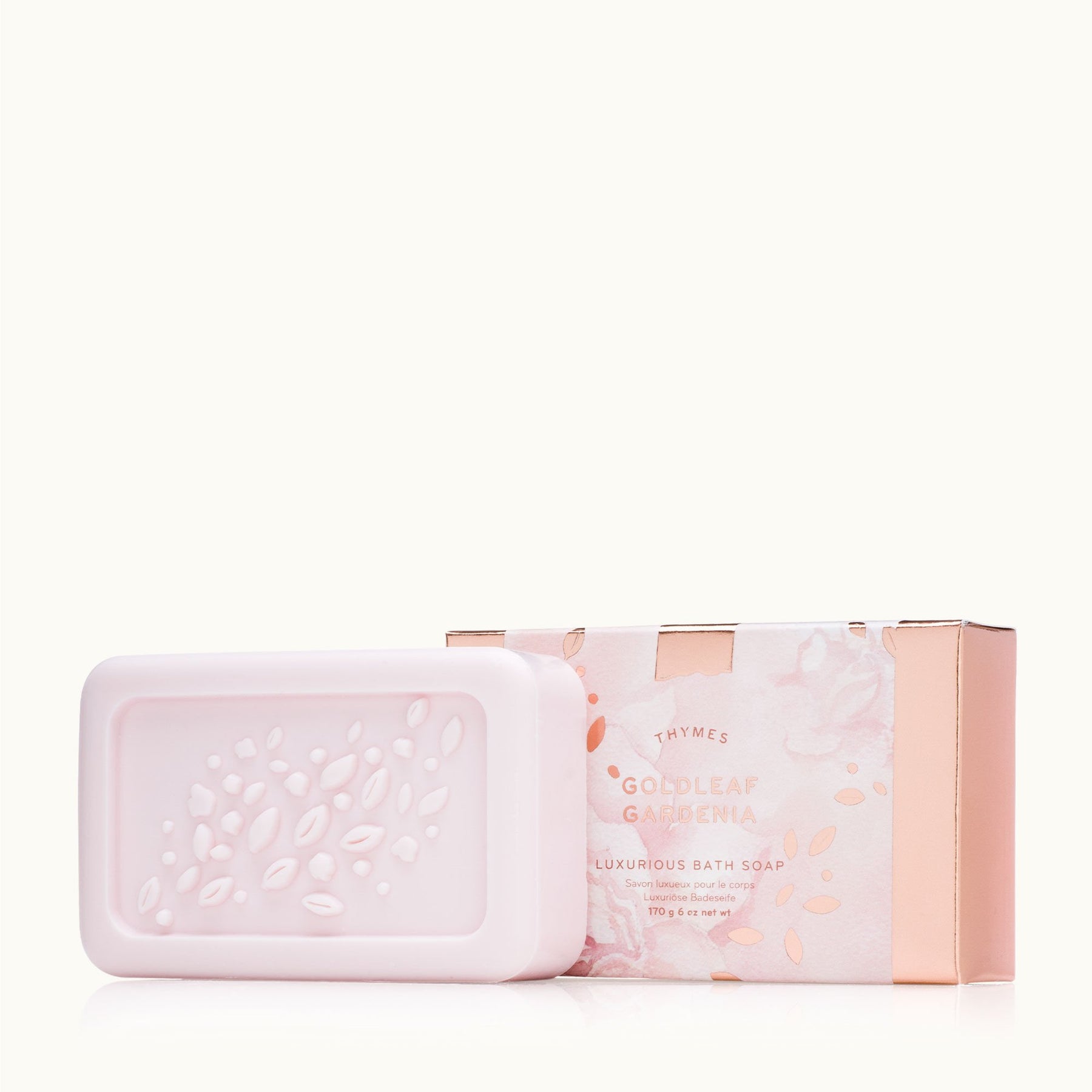 Goldleaf Gardenia Bar Soap by Thymes