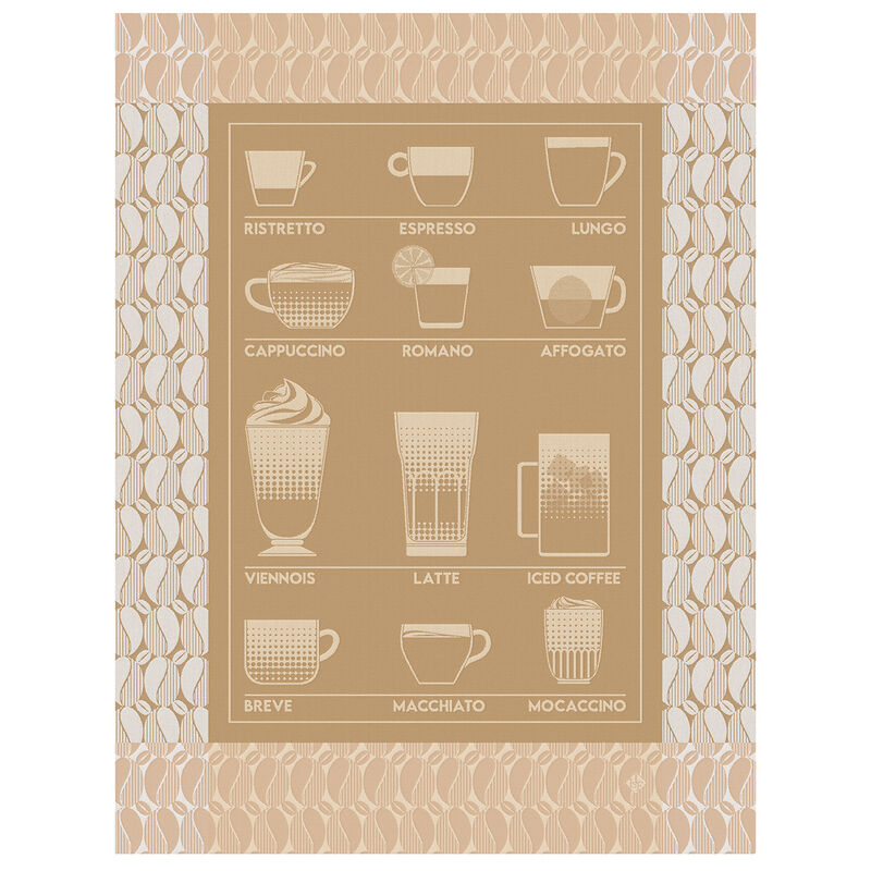 Barista Tea Towels by Le Jacquard Francais