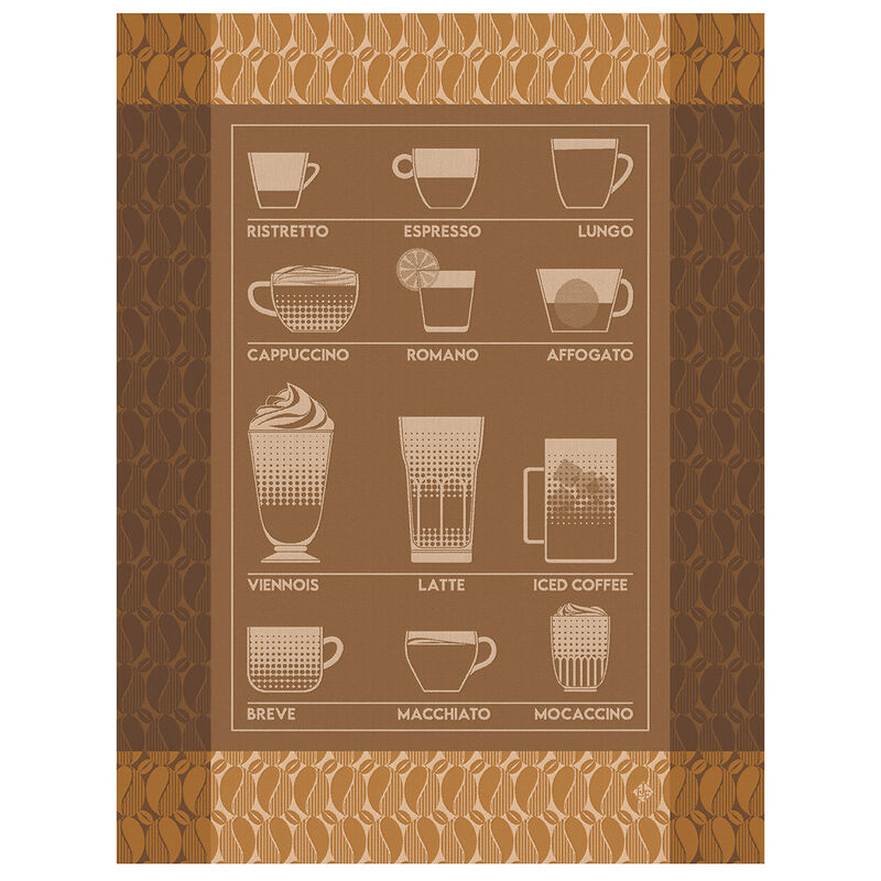 Barista Tea Towels by Le Jacquard Francais