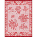 Jardin des roses Cotton Tea Towels by Le Jacquard Francais