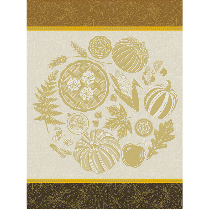 Thanksgiving Cotton Tea Towels by Le Jacquard Francais