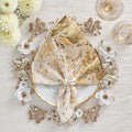 Papillon Charger in Ivory & Gold