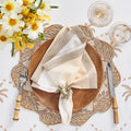 Hive Napkin Ring in Gold by Kim Seybert