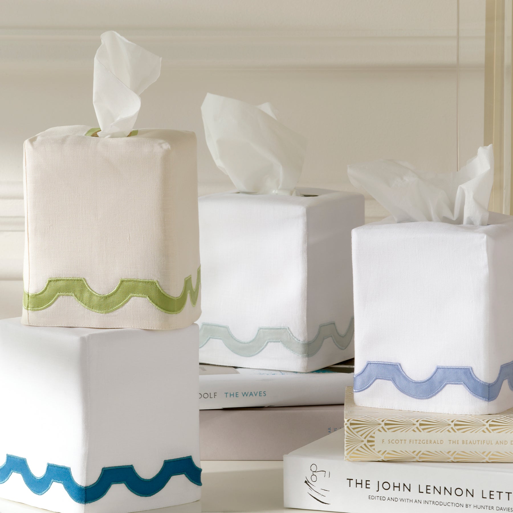 Mirasol Tissue Box Cover by Matouk Collection