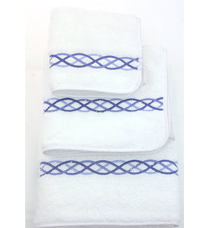 Blue Loop Towels