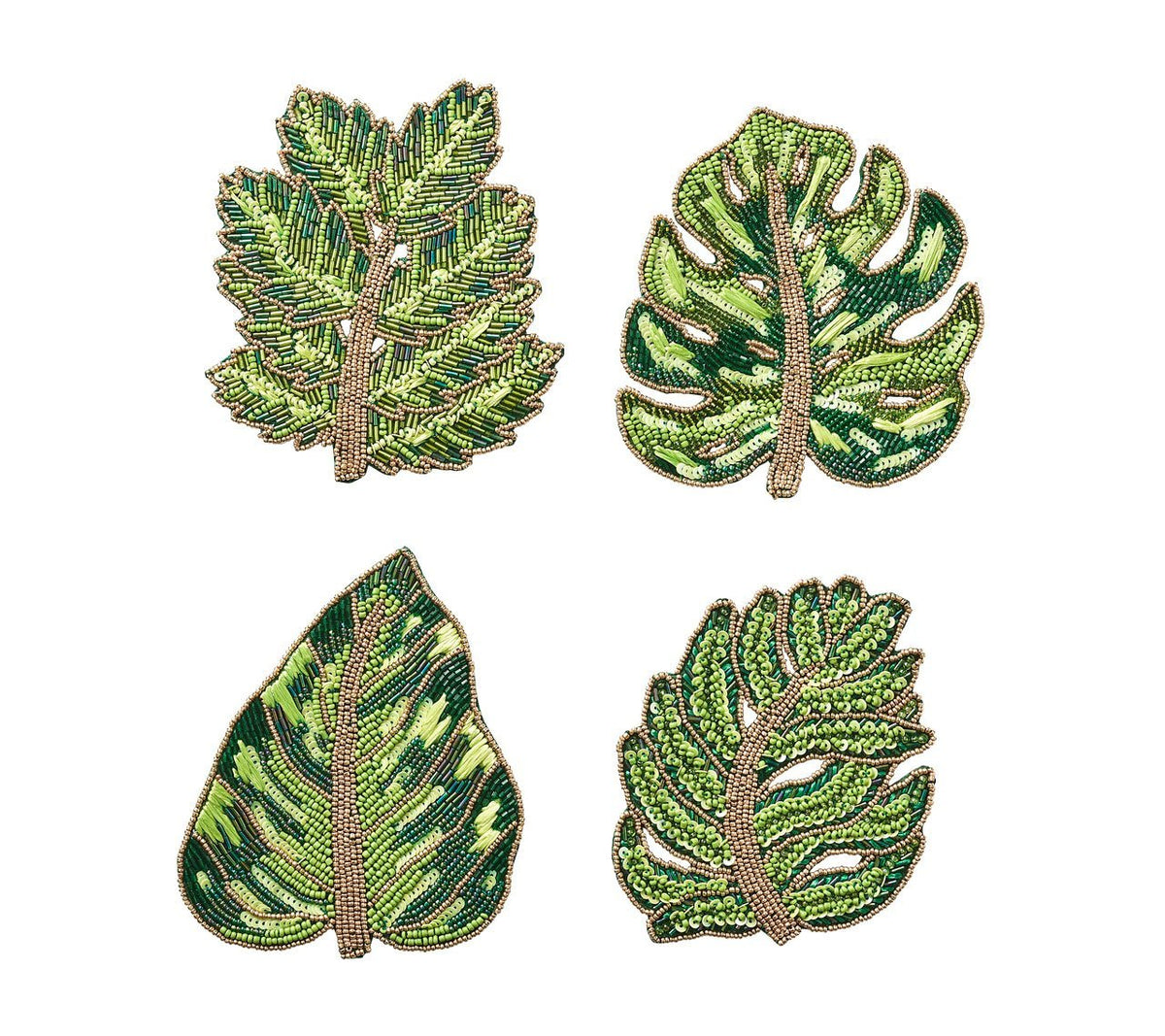 Laurel Drink Coasters by Kim Seybert
