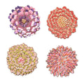 Dahlia Drink Coasters by Kim Seybert