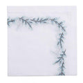 Floral Branch Embroidered Napkins - Pioneer Linens