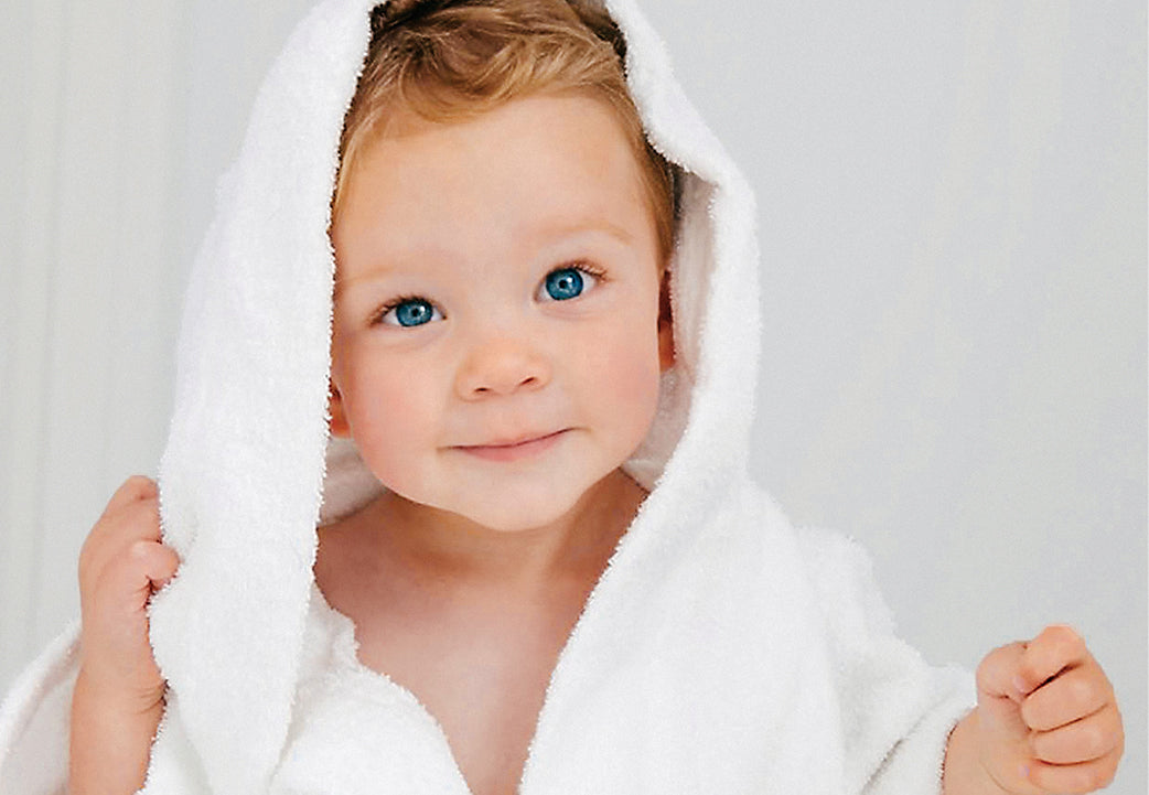 Hooded Kids Bathrobe by Pioneer Linens Signature Collections