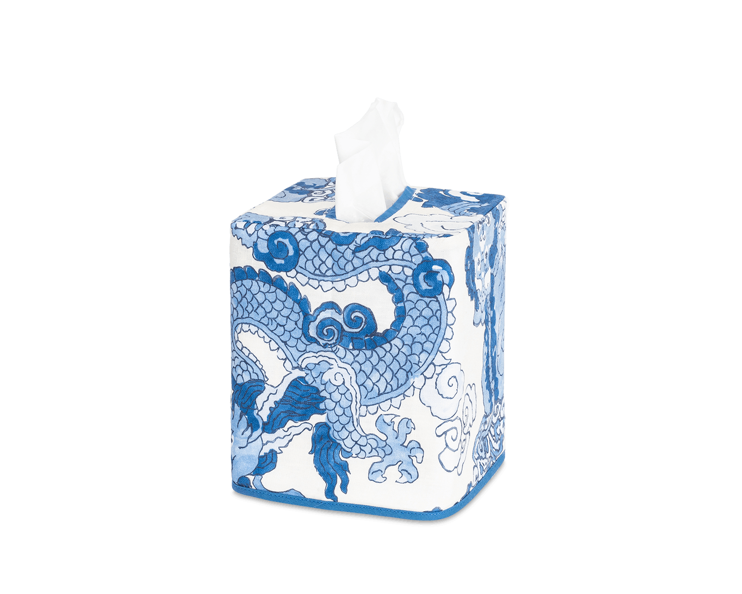 Magic Mountain Tissue Box Cover by Matouk Collection