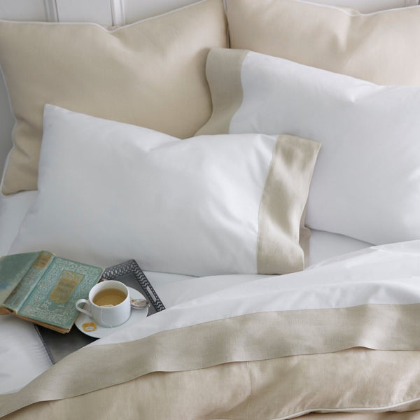Mandalay Linen Cuff Percale Bed Linens