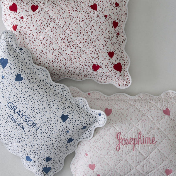 Celine Hearts Mini Pillow