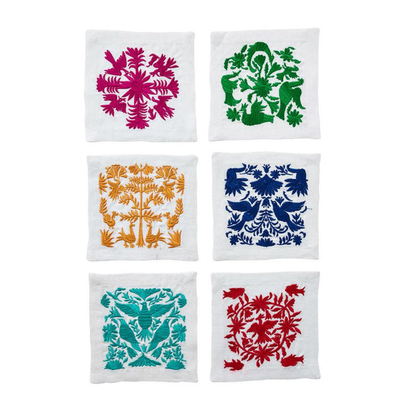 Otomi Cocktail Napkins in Multi