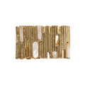 Matrix Napkin Ring in Gold by Kim Seybert