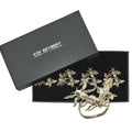 Hive Napkin Ring in Gold by Kim Seybert